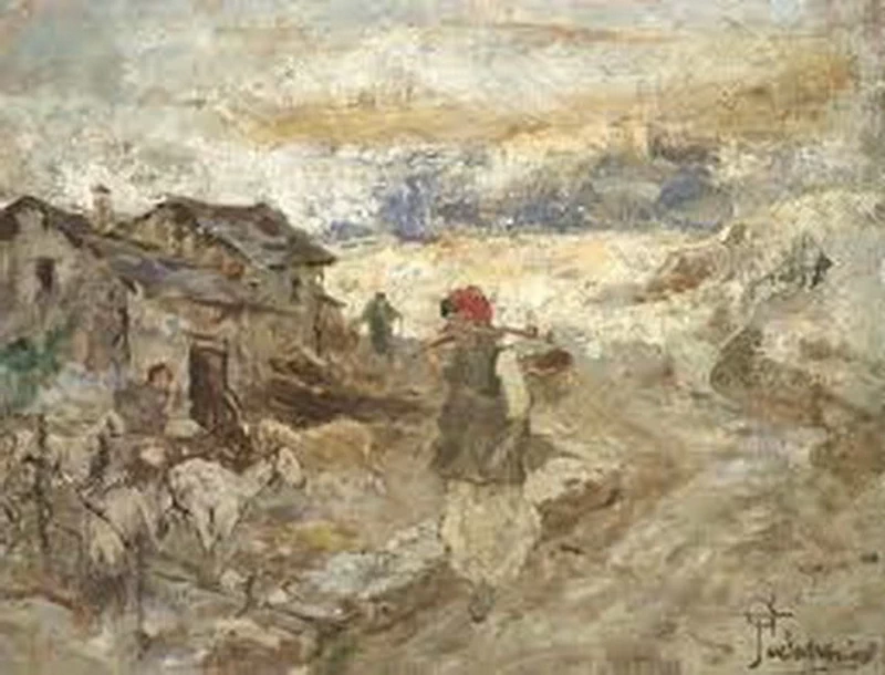 Scena alpestre